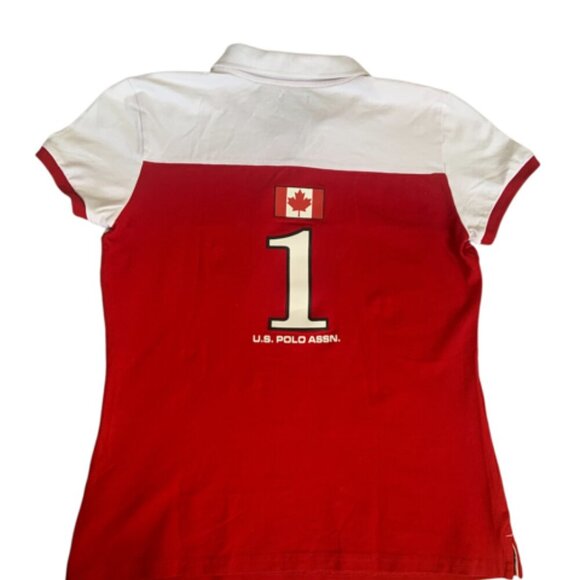 U.S POLO Canada Team Shirt  -   LARGE SIZE   🍁 - Picture 5 of 14